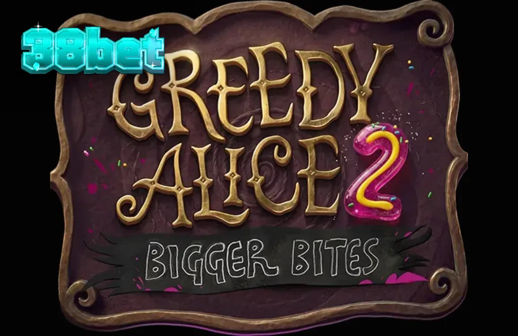 Visual gótico e steampunk do slot Greedy Alice 2: Bigger Bites com engrenagens e atmosfera sombria